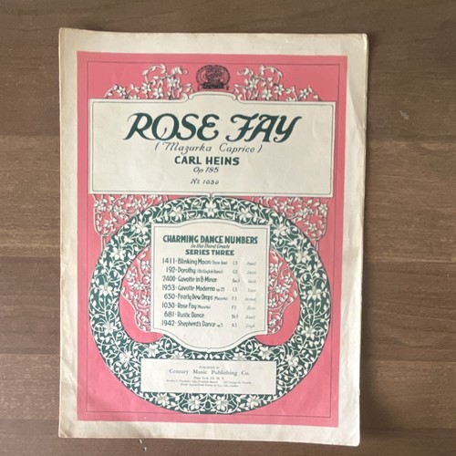 Rose fay mazurka caprice piano - mazurka,