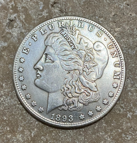 Dollaro morgan 1893 o - 1,