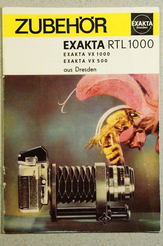 Exakta dresda depliant - dresda,