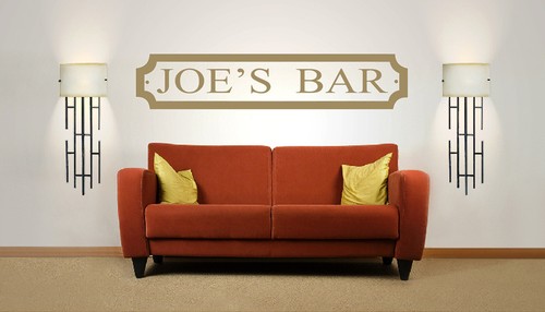 Bar personalizzato adesivo - personalizzato,,
