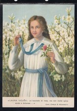 Cartolina Apostolato dell'Innocenza Laura Vicuna ZD442