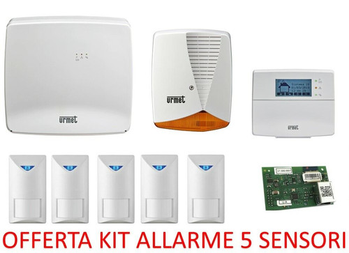 Kit completo antifurto - completo, 5