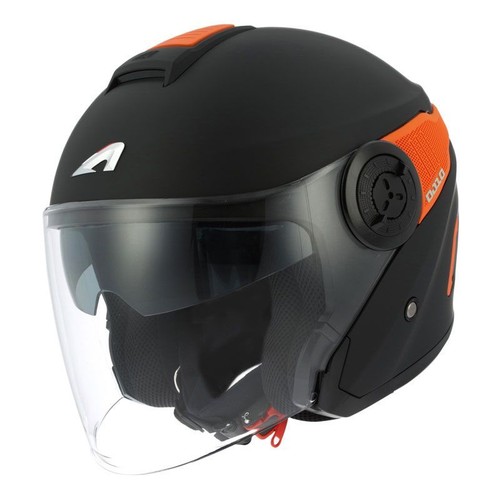 Casque jet astone dj10 noir - casque,
