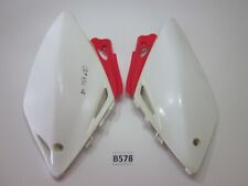 FIANCATINE LATERALI POSTERIORI HONDA CRF 450 ANNO 2005 - 08 TABELLE PORTANUMERO 