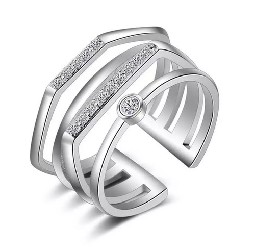Anello intreccio argento - anello,