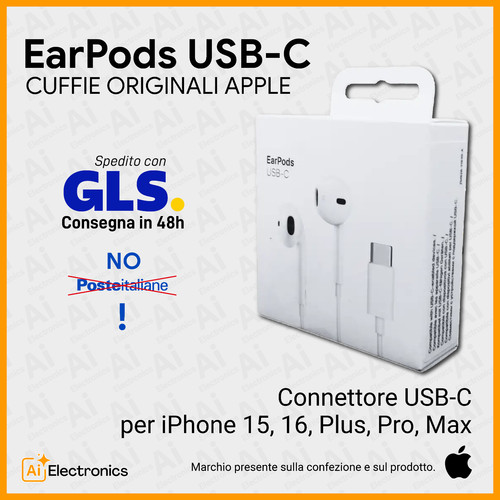 Cuffie apple earpods - cuffie,