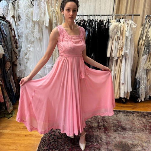 Abito anni seta chiffon - abito,