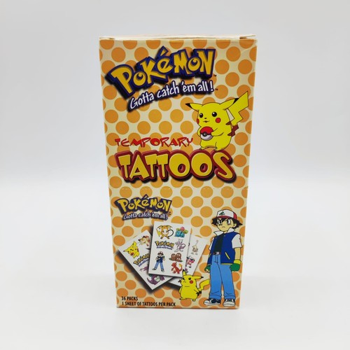 Box tatuaggi pokemon 1999 - box, 36