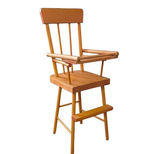 Seggiolone bambola legno