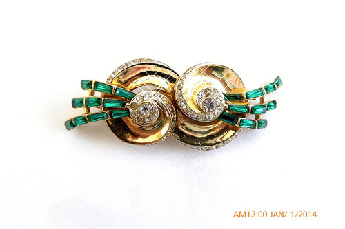 Clip pelliccia duetto - duetto, strass