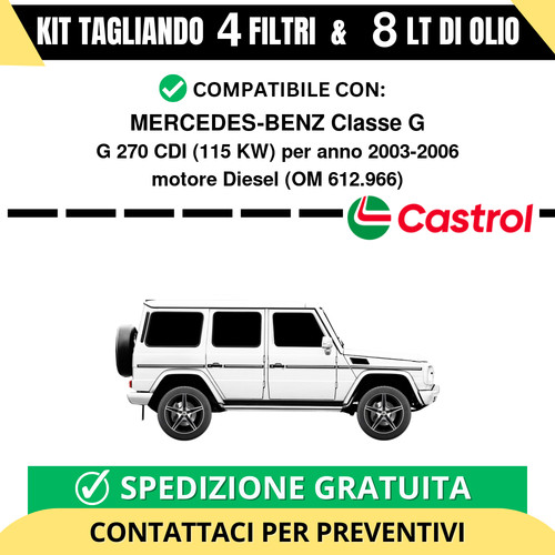 Tagliando per mercedes - tagliando, mercedes-benz