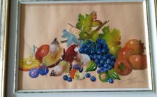 Quadro ad olio su cartoncino