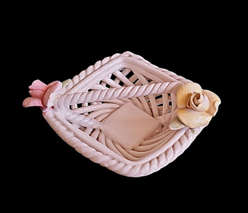 Cestino soprammobile statuina - soprammobile,