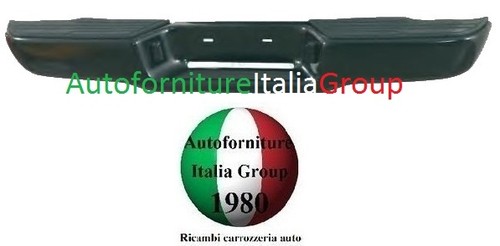Paraurti posteriore post - post, nero