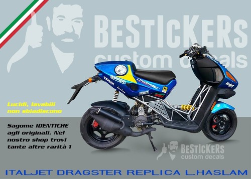 Kit adesivi grafiche italjet - adesivi,