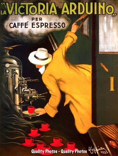 Poster caffè espresso - caffè,