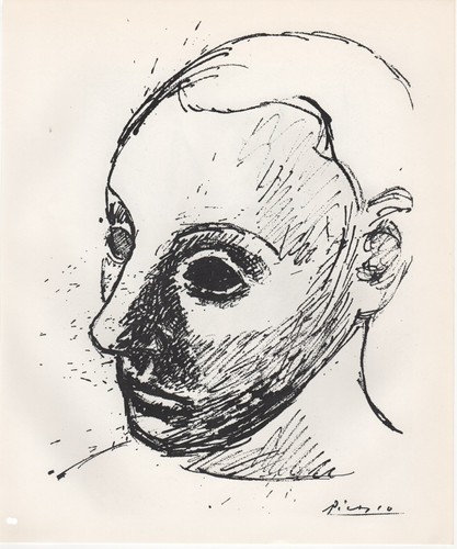 Pablo picasso tête de jeune - de,