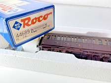 ROCO 44689 carrozza FS tipo centoporte Cz 3cl ep III castano/isa DC 1:87