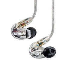 Shure SE215-CL Clear Auricolari In-Ear Professionali