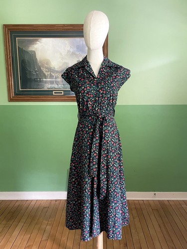 Abito vintage raro nero - , laura