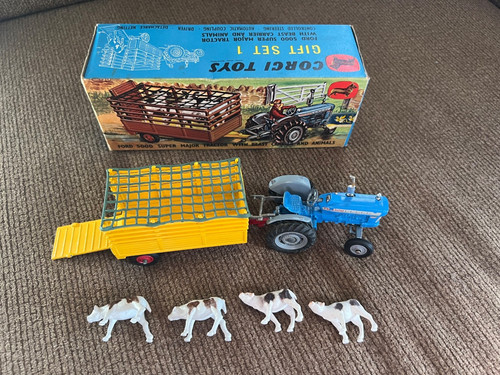 Corgi set regalo trattore - corgi,