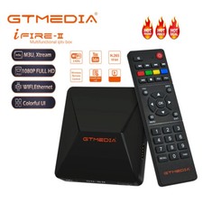 Smart TV Box 4K HDMI IP-TV Lettore multimediale Rete WIFI Bluetooth IR Telecomando