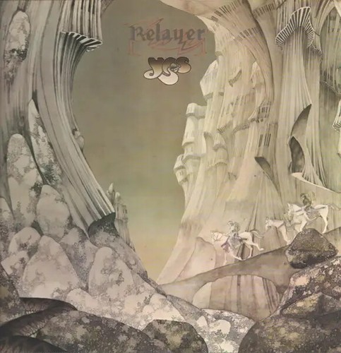 Yes relayer gatefold - relayer, insert