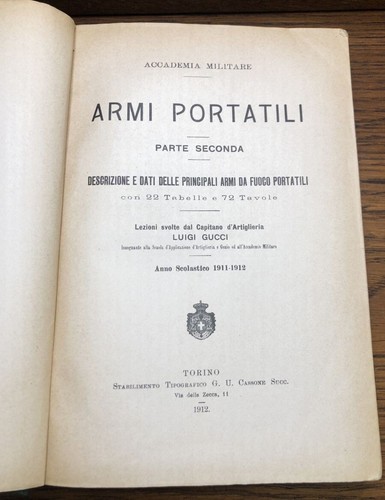Armi portatili accademia - portatili,