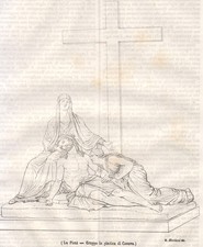 La Pietà-Gruppo in plastica