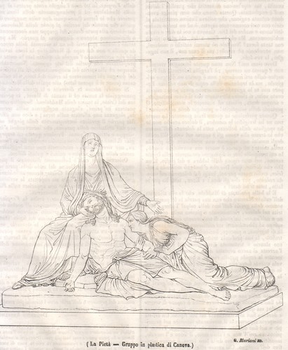 Pietà gruppo plastica - la,