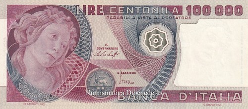Repubblica 100 000 - 100.000, 100000