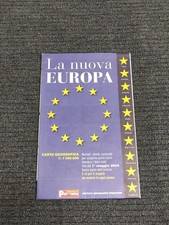 Cartina geografica mappa La Nuova Europa 2004 De Agostini 1: 7.300.000. Panorama