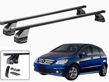 BARRE PORTATUTTO PER MERCEDES CLASSE B (W245) 5 PORTE 2005-2011 MENABO NERE