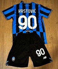 Maglia con Pantaloncini Atalanta Krstović 90 2025/2026 Home