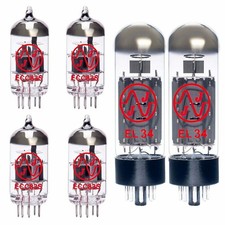 Kit valvole di ricambio per Laney GH50L (3 x ECC83 1 x ECC83 bilanciato 2 x Match...