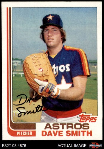 1982 topps 761 dave smith - 1982,