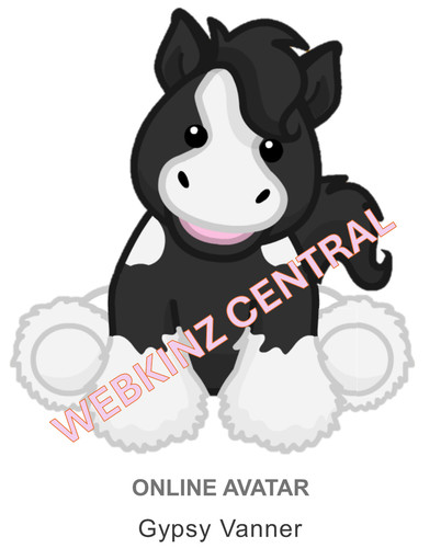 Webkinz classic gypsy vanner - webkinz,