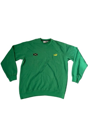 Felpa vintage puma giamaica - felpa,