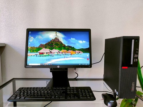 Postazione completa lenovo - pc,