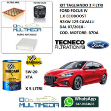 KIT TAGLIANDO 3 FILTRI OLIO