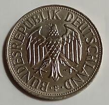 1 Marco Germania 1950 zecca F (Stoccarda)