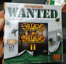 Gioco Pc(Wanted Games)SIMONE THE SORCERER I + SIMONE THE SORCERER II - 1+2 ITA