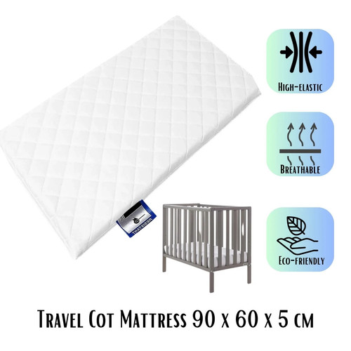 Baby travel cot foam mattress - baby,