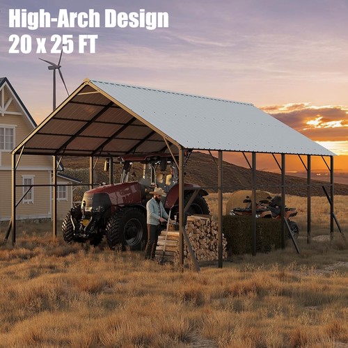 20x25ft metal carport 173 - carport,, 173"
