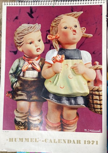 Figurine hummel calendario - figurine,