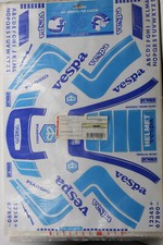 Kit adesivi stickers casco helmet anni 80 proma vespa moto epoca scooter ss ts