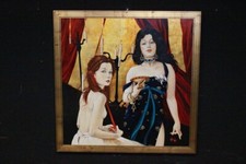 Splendido dipinto olio su