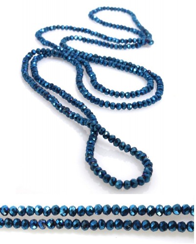 Collana cristalli filo - cristalli,