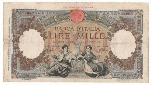1000 lire regine del mare - lire,
