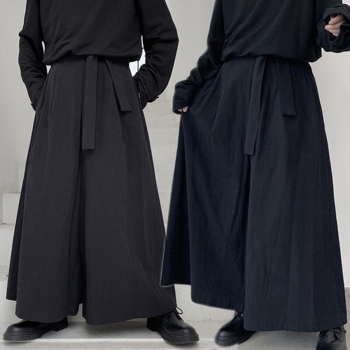 Pantalone uomo gamba larga